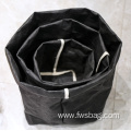 Multi size eco friendly washable brown kraft paper box anti-tear small kraft paper flower pot bag for indoor planters